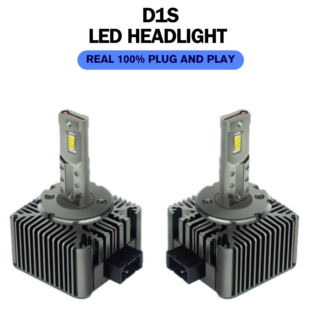 Set 2 Becuri LED, D1S, D2S, D3S – 180W, 23K Lumeni, Plug & Play, Canbus fara eroare - Boomsale.ro