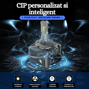 Set 2 Becuri LED, D1S, D2S, D3S – 180W, 23K Lumeni, Plug & Play, Canbus fara eroare - Boomsale.ro