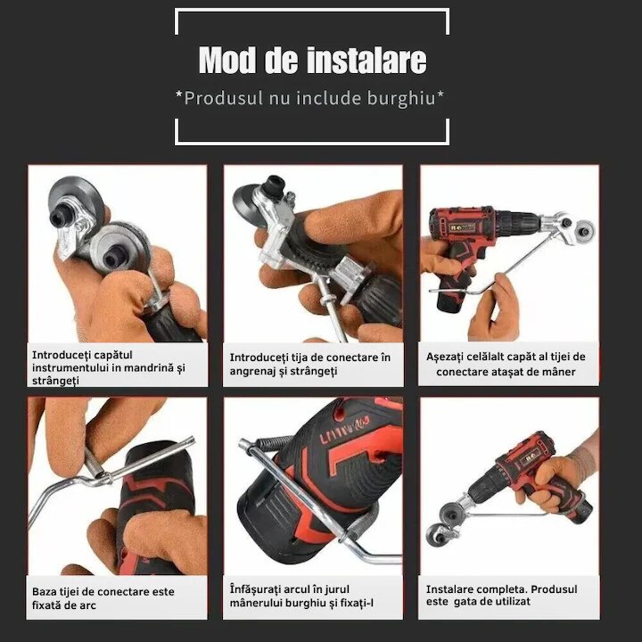 Adaptor bormasina pentru taiat tabla - Boomsale.ro