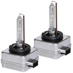 Set 2 becuri Xenon D1S White auto pentru far, suport metalic, 35W, 6000K - Boomsale.ro