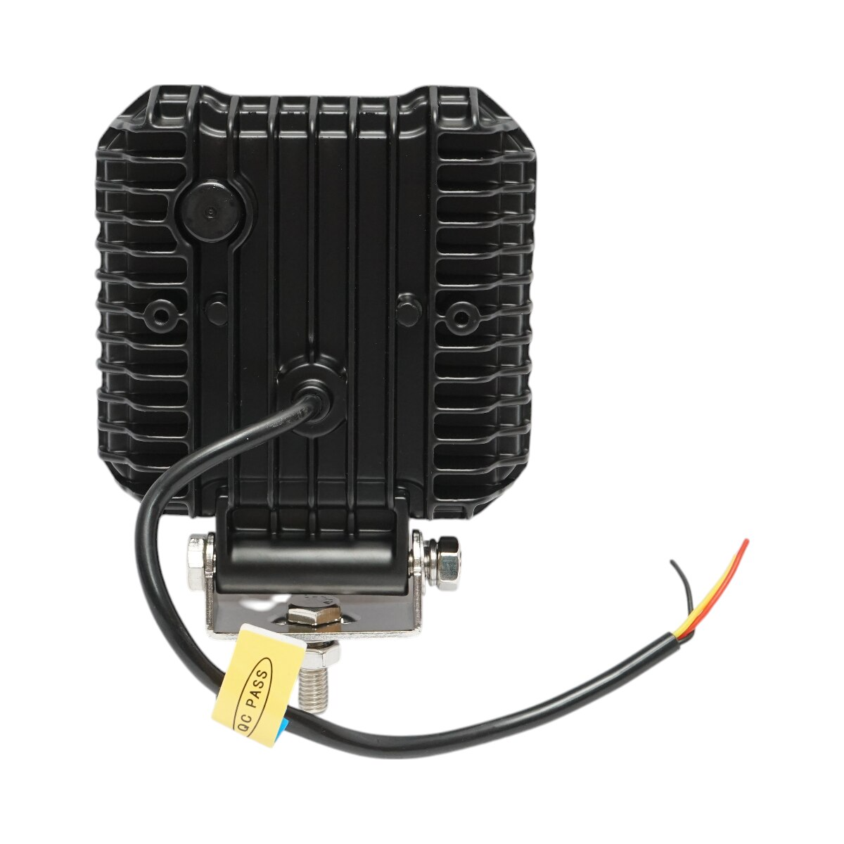 Set 2 Proiectoare Patrate Auto LED 48W cu DRL, 9-80V, Lumina Alb-Galben, IP67 - Boomsale.ro