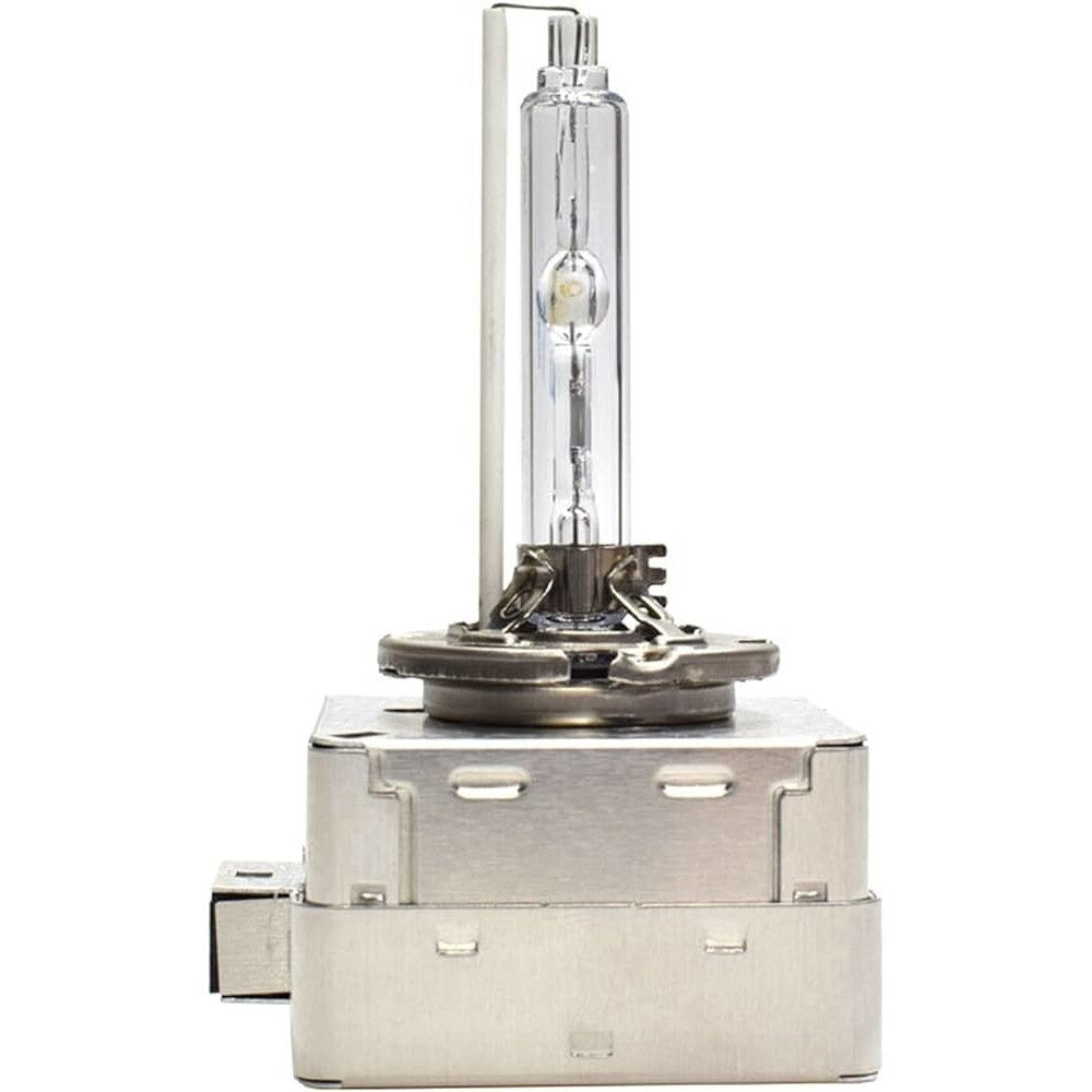 Set 2 becuri Xenon D1S White auto pentru far, suport metalic, 35W, 6000K - Boomsale.ro