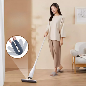 Mop Telescopic Profesional cu Galeata Pliabila, Burete Bumbac si Tija Reglabila - Boomsale.ro