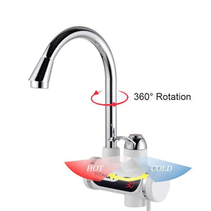 Robinet pentru apa calda 3000W, Electric, Instant cu afisare LCD - Boomsale.ro