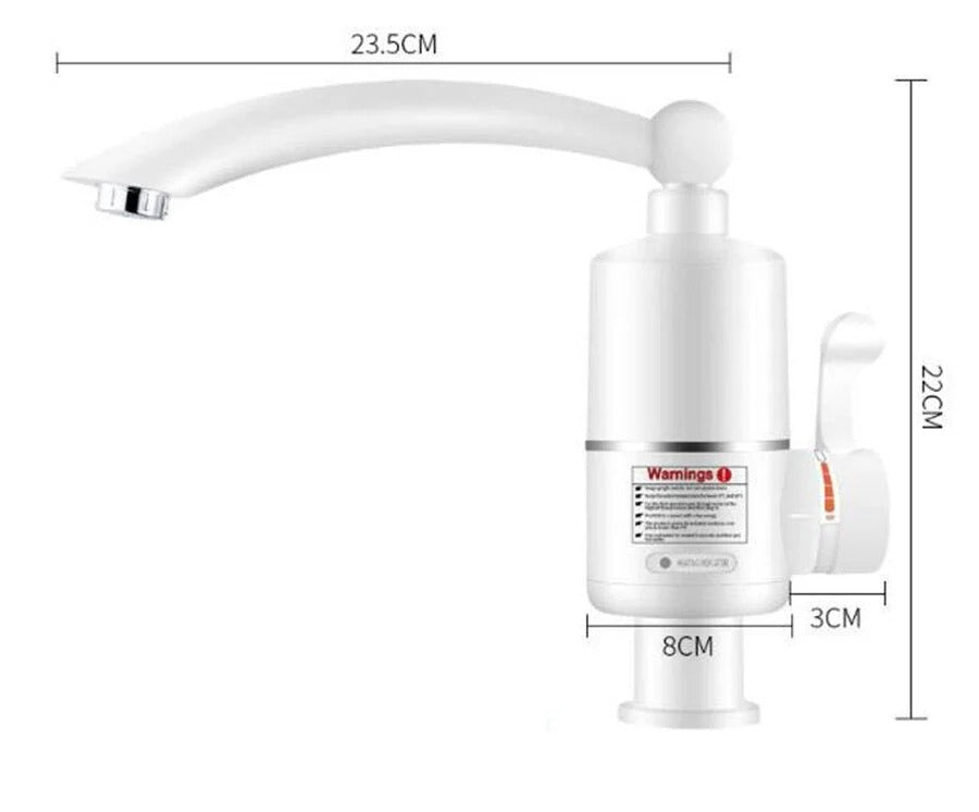 Robinet Instant pentru Apa Calda, Electric, 3000W, Water Heater - Boomsale.ro