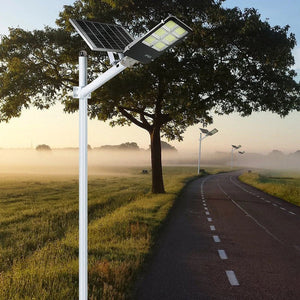 Lampa Solara Exterior Jortan 400W cu Senzor Miscare si Telecomanda - Boomsale.ro