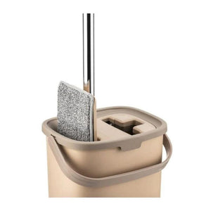 Mop cu Galeata Dubla, Pliabil, Microfibra, Capacitate 8L, Design Compact - Boomsale.ro