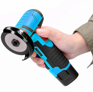 Mini Polizor unghiular portabil cu 2 acumulatori si 2 discuri, 48V, 500W - Boomsale.ro