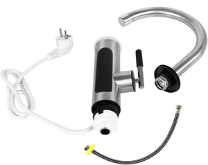 Robinet Electric Instant, Apa Calda, 3000W, IPX4, Rotire 360° - Boomsale.ro