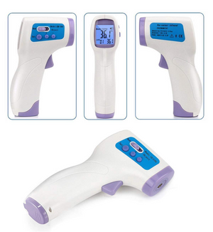 Set Complet Monitorizare Sanatate – Tensiometru Brat + Termometru Frontal + Pulsoximetru - Boomsale.ro