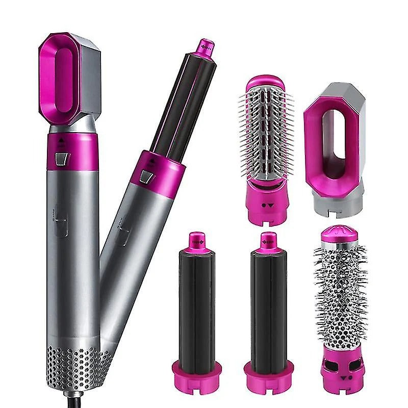 Uscator Par 5 in 1, Set Multifunctional, Ondulator, Placa Electrica, Automat - Boomsale.ro