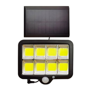 Lampa Solara 100W, 100 LED COB, IP65, Senzor de Miscare - Boomsale.ro