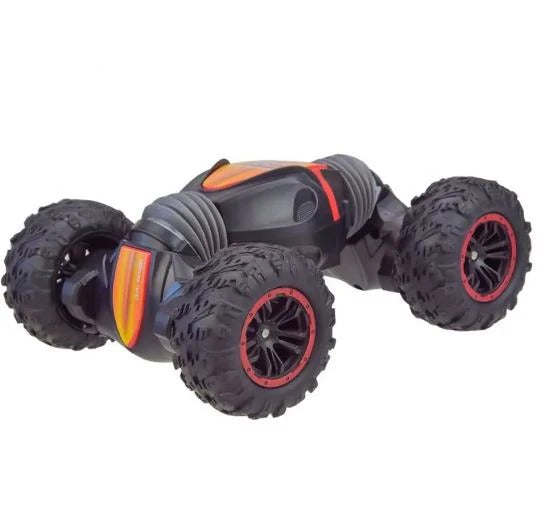 Masina RC pentru Cascadorii, Tractiune Integrala 4WD, Negru/Portocaliu - Boomsale.ro