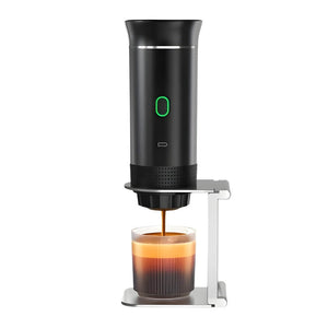 Espressor portabil pentru capsule, Coffeedot, negru - Boomsale.ro