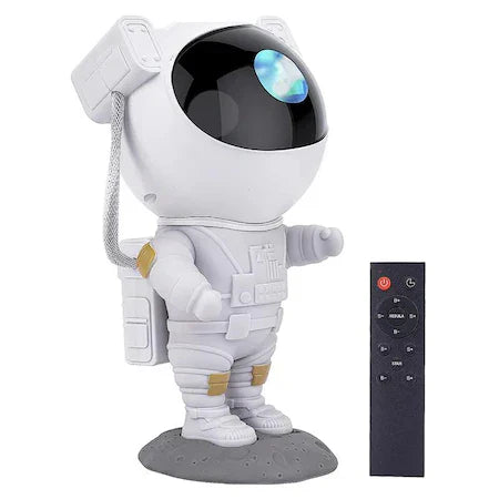 Proiector laser Astronaut cu joc de lumini nebula si stele, LED - Boomsale.ro