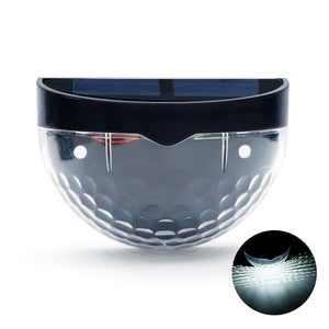 Set 4 Lampi Solare pentru Exterior, Montare Perete, cu 6 LED-uri, Lumina Calda - Boomsale.ro